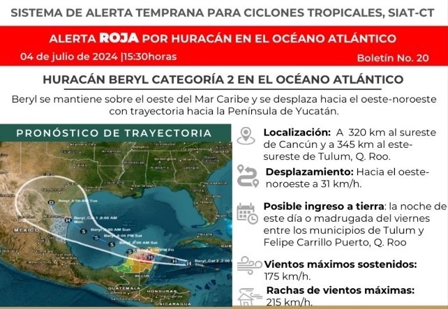 A partir de esta noche se esperan en todo el estado lluvias torrenciales y fuertes vientos, por lo cual se solicita a los ciudadanos permanecer en sus hogares.