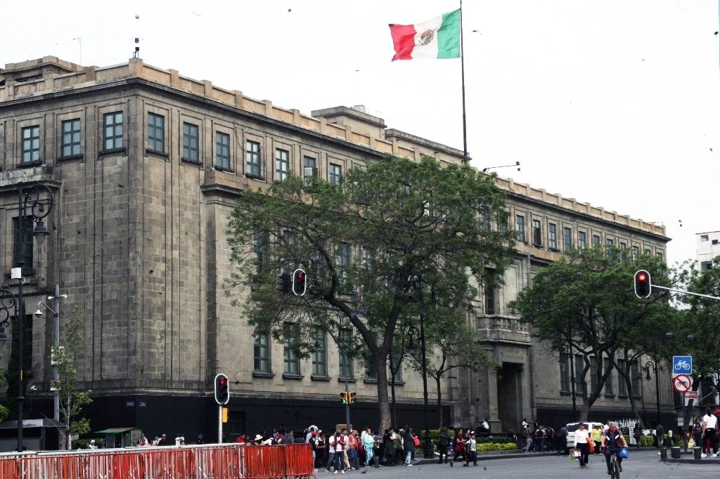 Edificio de la Suprema Corte de Justicia de la Nación, en la Ciudad de México. 