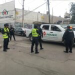 Bomberos con equipo especial revisaron el sistema de drenaje y confirmaron “cero explosividad” en la zona, y con ello también se aseguró que no hubo filtraciones de combustible a las cañerías domiciliarias.