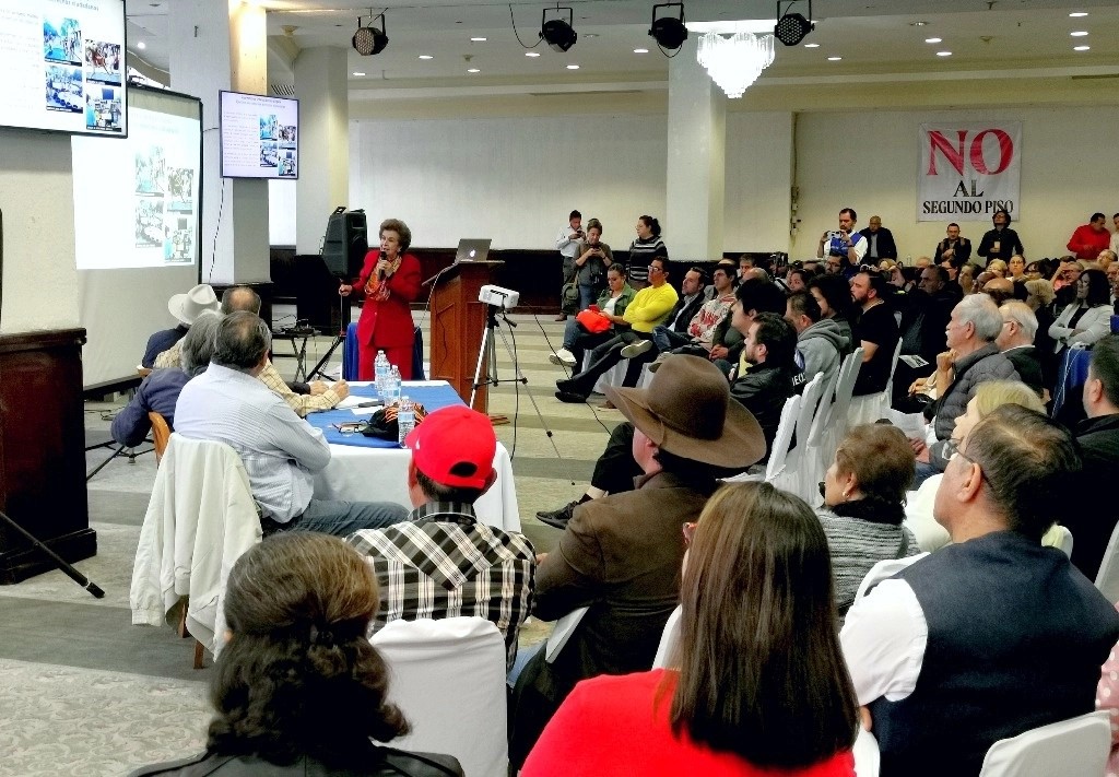 Foro de discusión donde expertos presentaron sus propuestas sobre el viaducto.