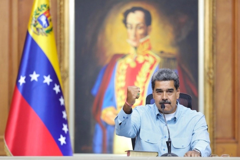 El presidente de Venezuela, Nicolás Maduro, durante un evento el 2 de agosto de 2024.