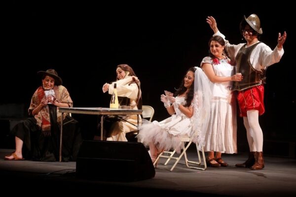 Sobre el escenario del Teatro de la Ciudad Esperanza Iris se recordó a la escritora Rosario Castellanos, de quien se enalteció su obra, así como el de las diversas luchas que ha sostenido el género femenino en una sociedad machista y patriarcal, pero a través de la parodia, la ironía, el sarcasmo, lo grotesco y los estereotipos.