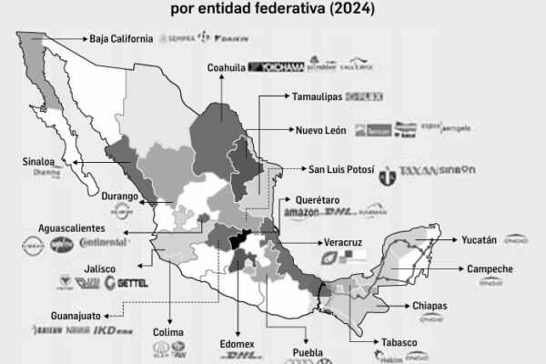 La iniciativa privada en México hizo 166 anuncios de inversión por un total de 48 mil 35 millones de dólares en los primeros siete meses del año, informó la Secretaría de Economía (SE). 