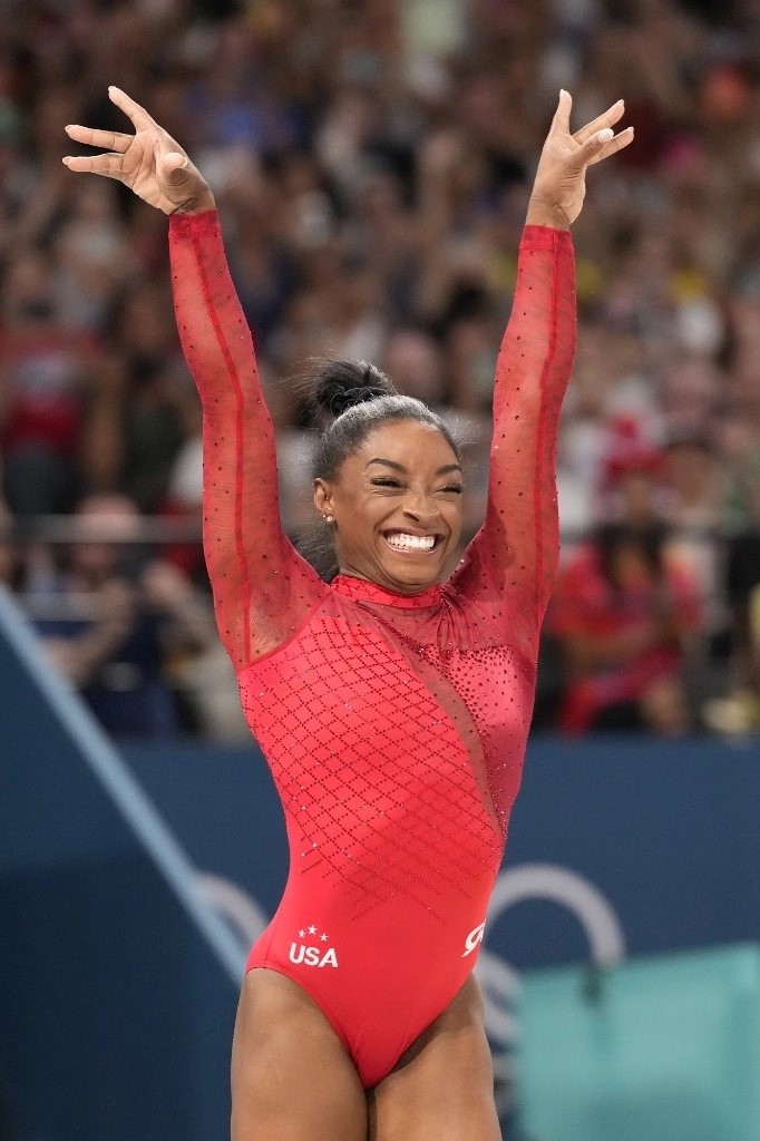 La gimnasta estadunidense, Simone Biles, suma ya siete medallas olímpicas de oro en su carrera.