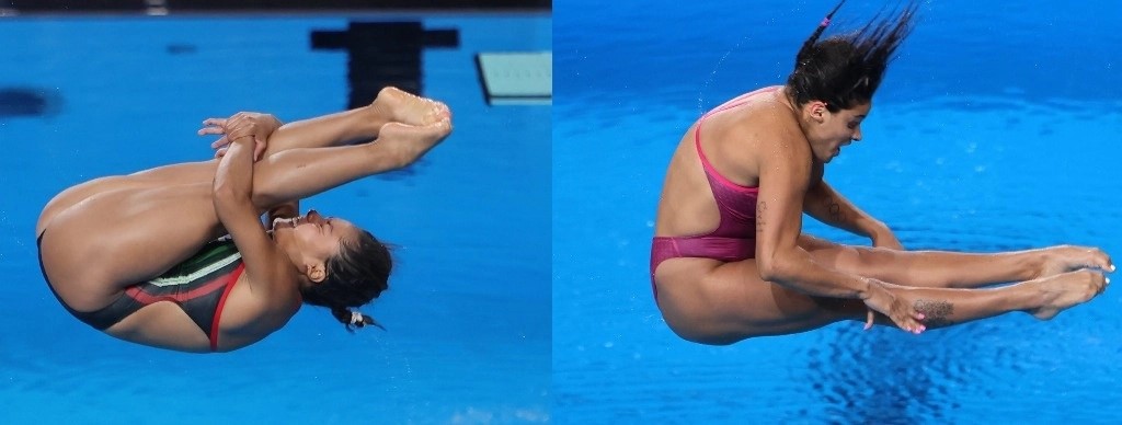 Alejandra Astudillo y Aranza Vázquez se colaron a la semifinal de la prueba femenil de trampolín de tres metros en París 2024. 