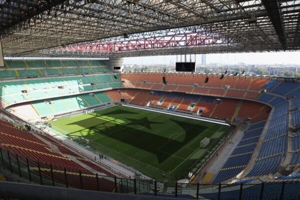 Instalaciones del Estadio de San Siro. 