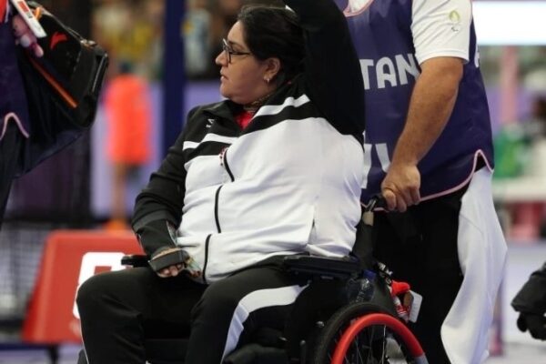 La mexicana Gilda Cota conquistó la medalla de plata en los Juegos Paralímpicos de París 2024 tras culminar en el segundo lugar en impulso de bala F33.