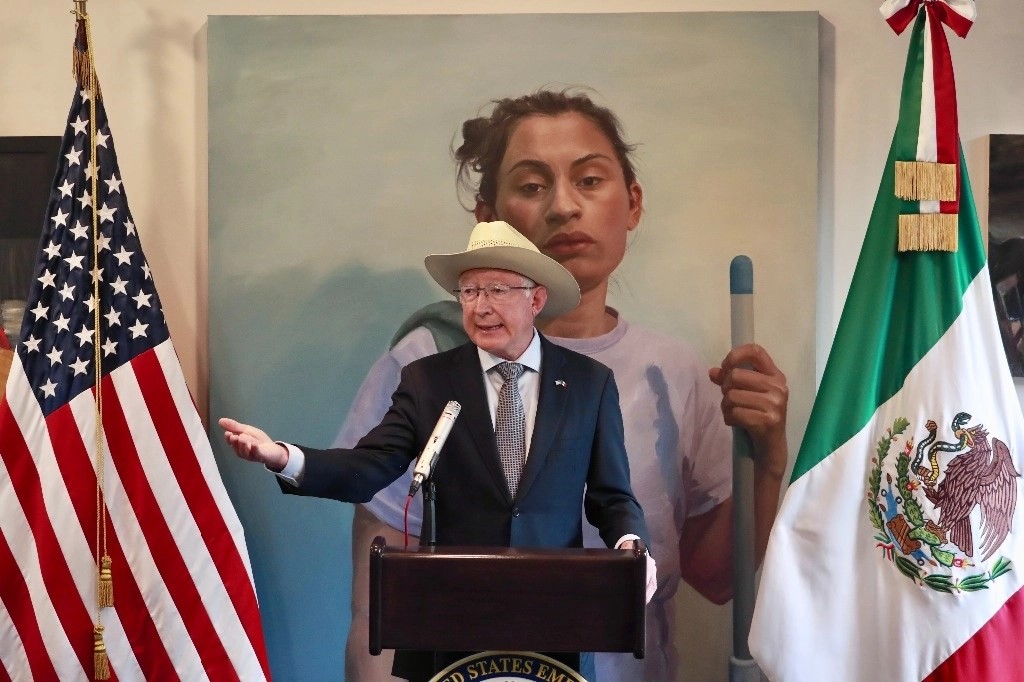 Ken Salazar, embajador de EU en México.