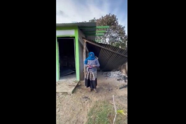 Una mujer tseltal denunciando abusos en su comunidad, en Chiapas en imagen de archivo.