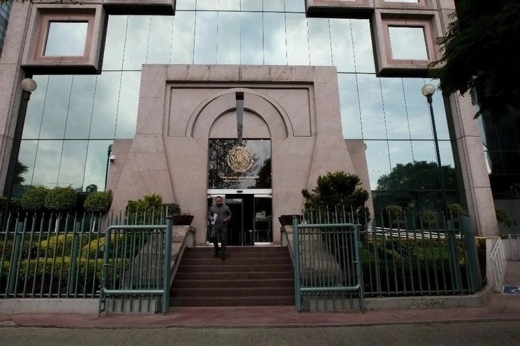 Edificio del Consejo de la Judicatura Federal en CDMX. 