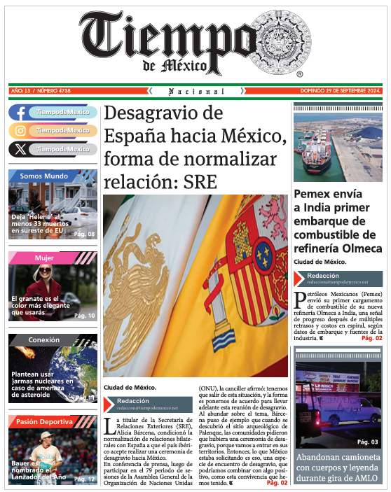 Edición 30 Septiembre 2024