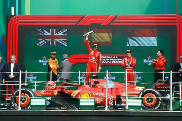 Ferrari no ganaba desde 1990 en el Gran Premio de México. La última vez fue con el mítico francés Alain Prost.