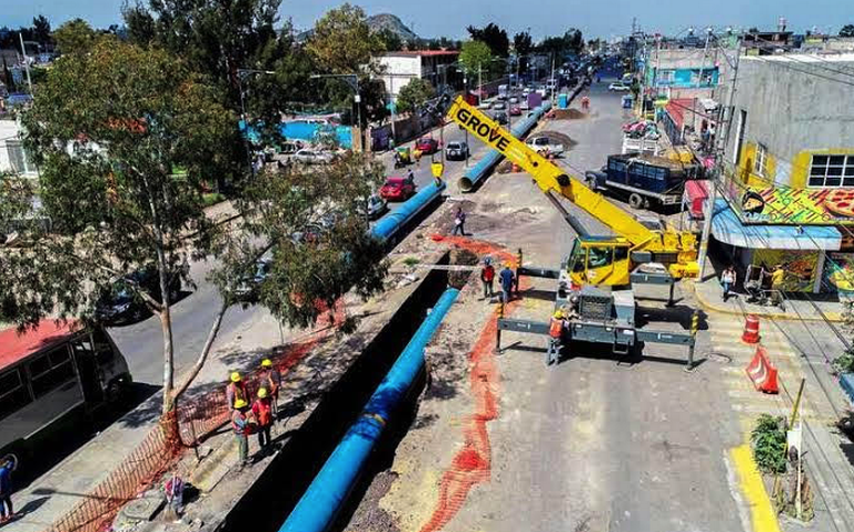 El suministro de agua mediante las redes hidráulicas se reducirá en un 60 por ciento durante seis días.