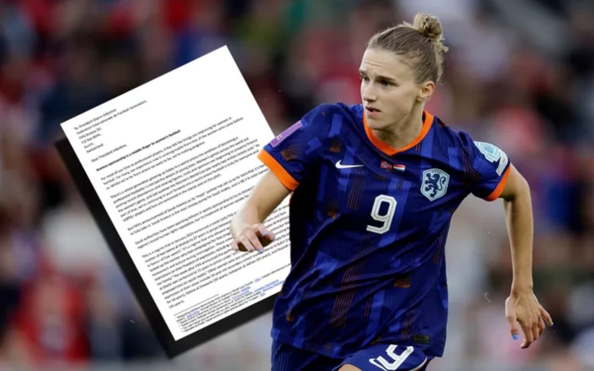 Más de 100 jugadoras profesionales, de 24 países, firmaron la carta que busca poner fin al patrocinio de la petrolera saudita para la próxima Copa del Mundo Femenil 2027, debido a que es "propiedad de un estado que criminaliza a las personas LGBTQ+ y oprime sistemáticamente a las mujeres".