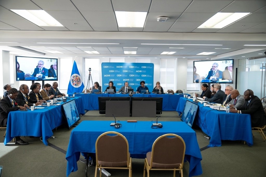 Audiencia pública de CIDH en imagen de archivo.