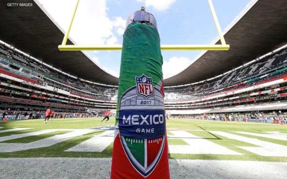 Roger Goodell, comisionado de la NFL, confirmó que se celebrarán ocho partidos internacionales la próxima temporada entre ellos México, en el Estadio Azteca, además de Brasil y España, en el Estadio Santiago Bernabéu.