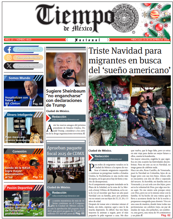 Edición 25 Diciembre 2024