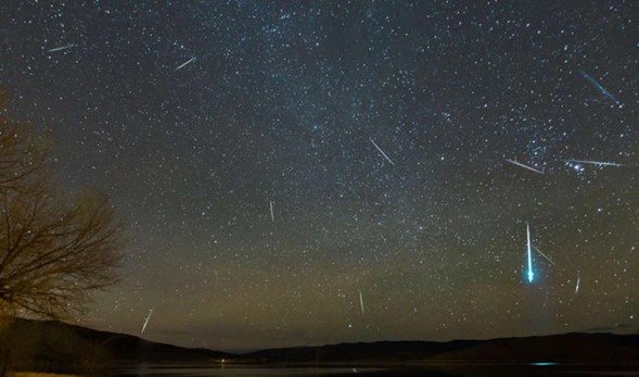 Las gemínidas, entre las pocas lluvias de meteoros importantes que provienen de asteroides, alcanzaron su punto máximo ayer.