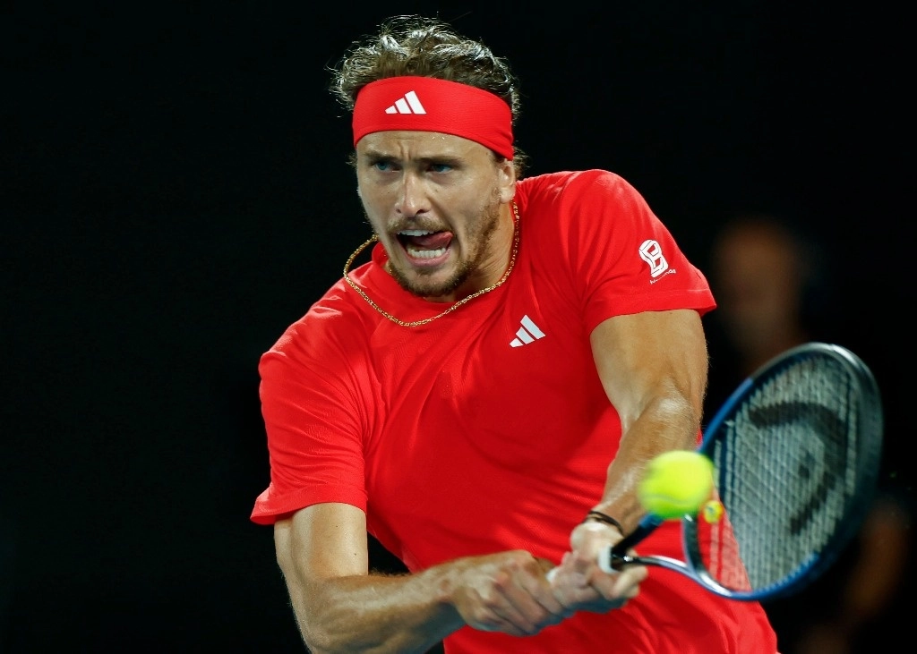 Alexander Zverev durante la final ante Jannik Sinner en el Abierto de Australia, en Melbourne.