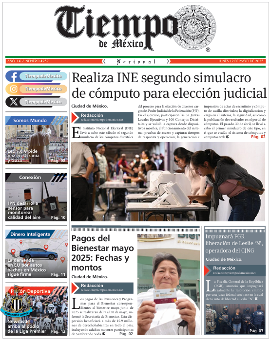 Edición 12 de Mayo 2025