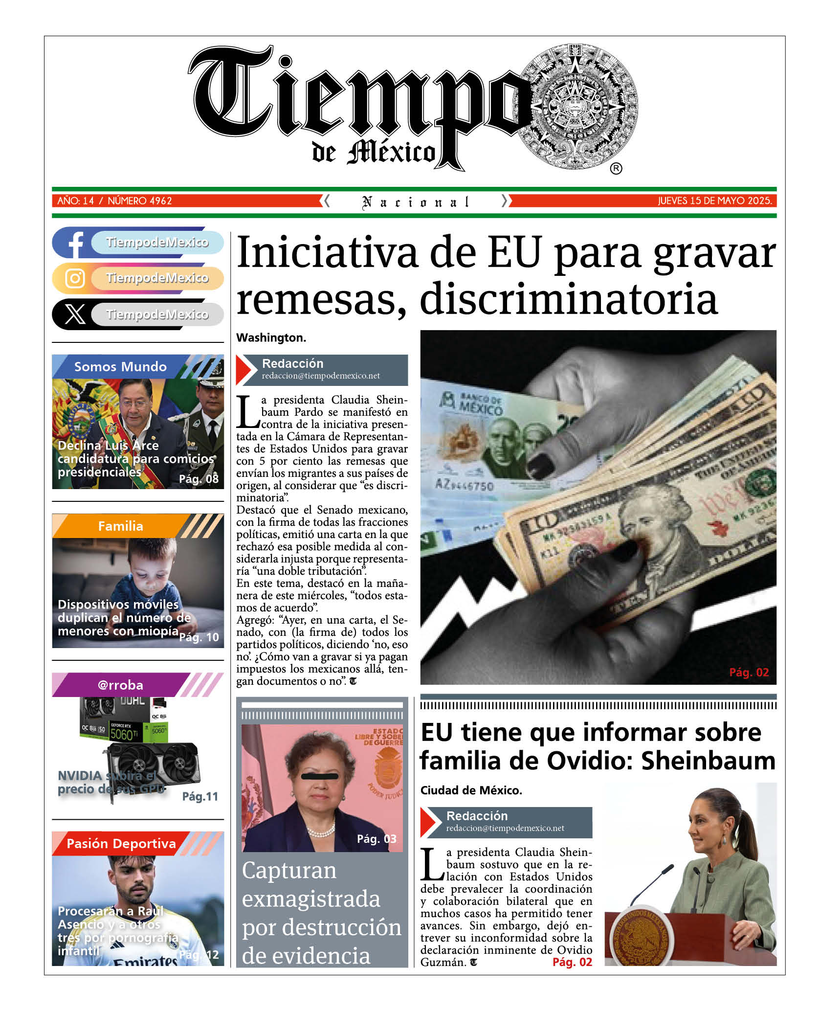 Edición 15 de Mayo 2025