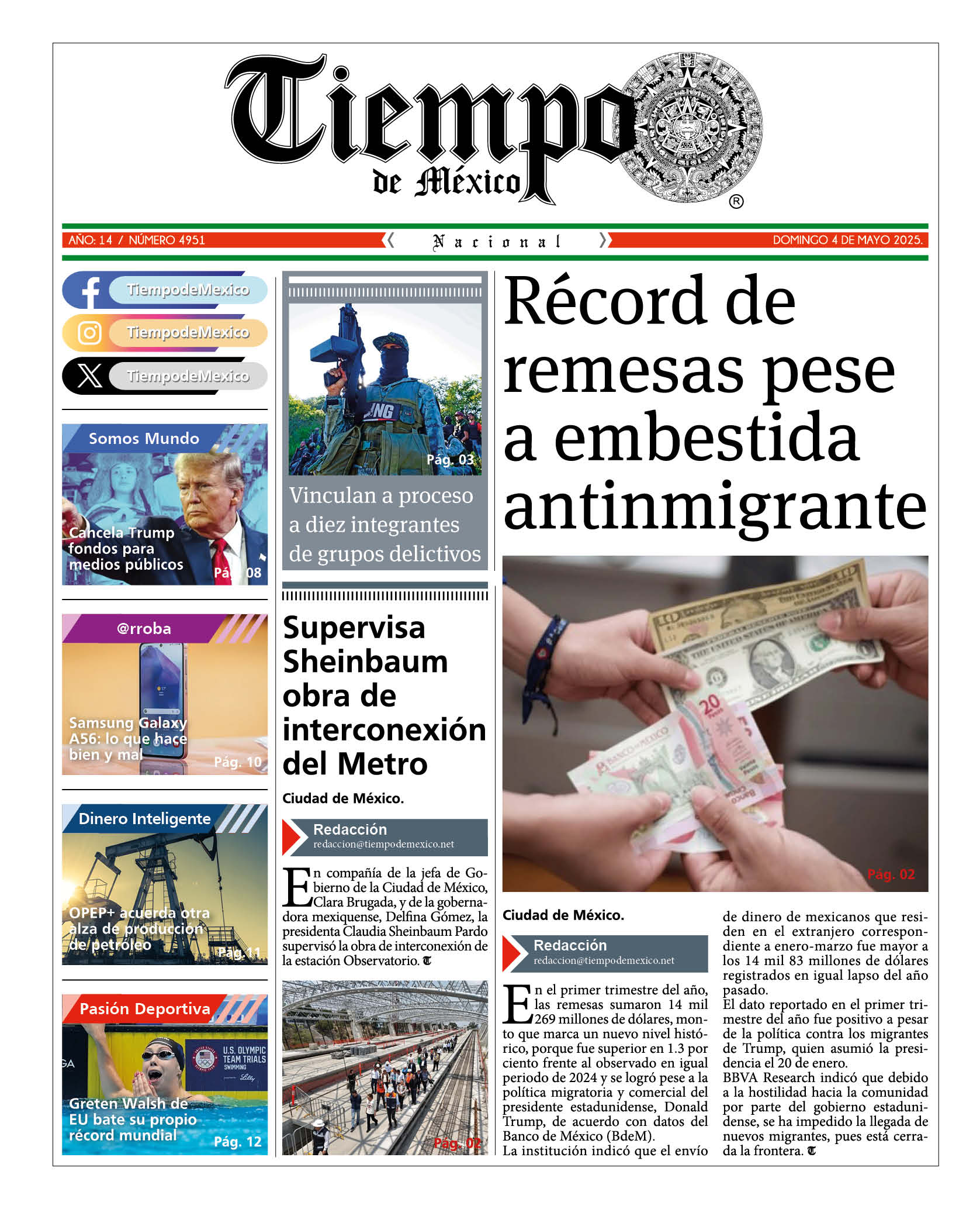 Edición 4 de Mayo 2025