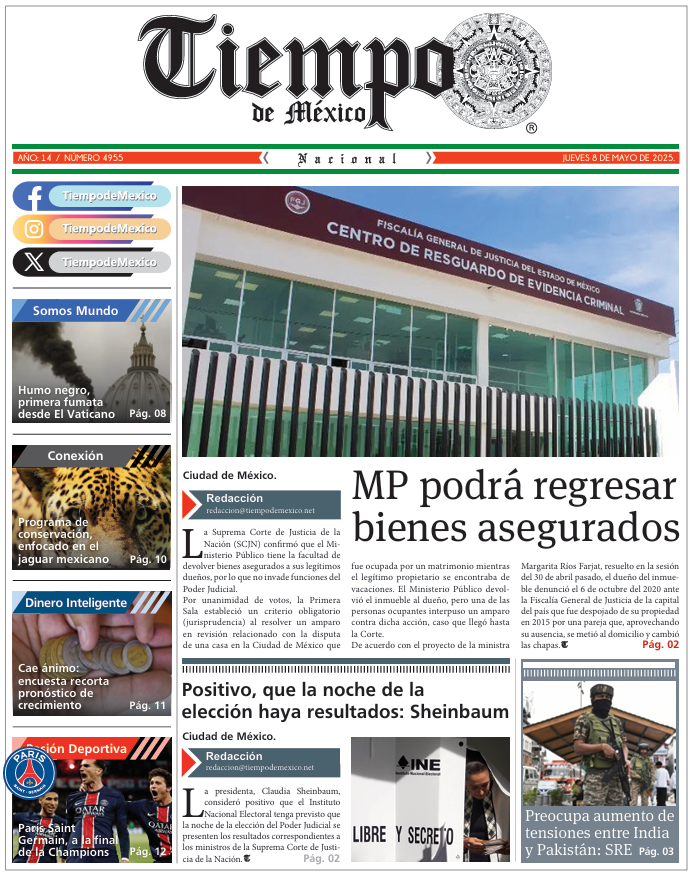 Edición 8 de Mayo 2025
