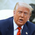 El presidente Donald Trump habla durante una reunión con el primer ministro canadiense Mark Carney en la Oficina Oval de la Casa Blanca, el martes 6 de mayo de 2025, en Washington.