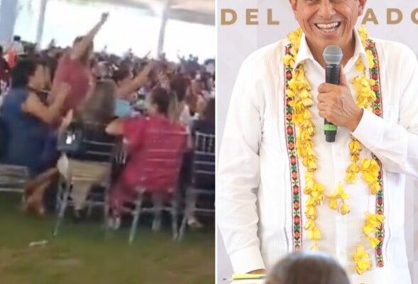 Abuchean a Salomón Jara en festejo del Día de las Madres Los reclamos al mandatario morenista Salomón Jara Cruz fueron por el despido de mil 344 trabajadores ocurrido en diciembre pasado, y de los cuales únicamente fueron reintegrados la mitad.
