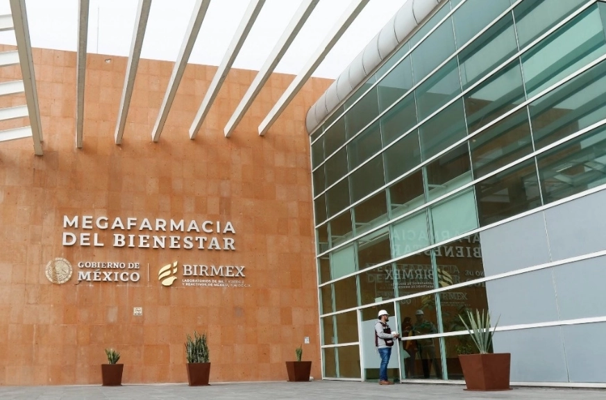 Una Megafarmacia del Bienestar en la Ciudad de México.