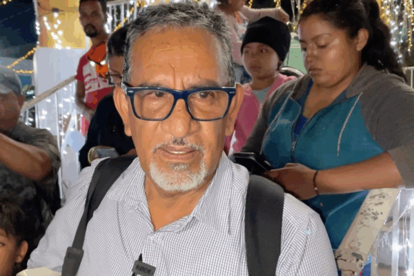 En imagen de archivo, Luis García Villagrán, coordinador del Centro de Dignificación Humana, quien fue detenido ayer en Tapachula, Chiapas, por elementos de seguridad federal.