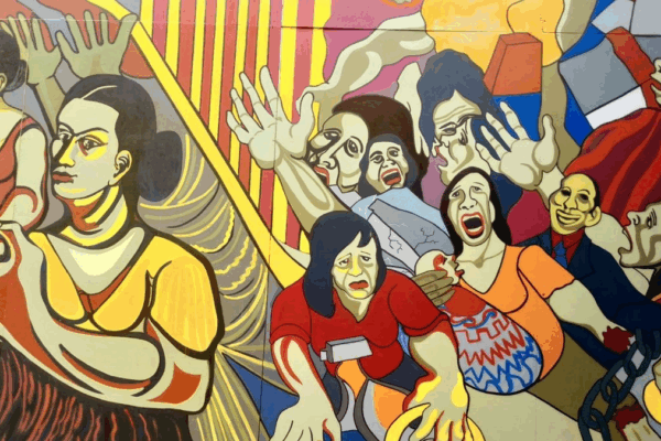 En la estación San Antonio Abad del Metro, los pasajeros bajan con prisa por las escaleras hacia la salida José Joaquín Arriaga, colonia Obrera.