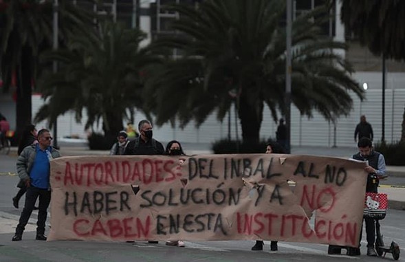 Los recintos culturales del Instituto Nacional de Bellas Artes y Literatura (Inbal) estarán cerrados al público de forma temporal debido a que las secciones sindicales decidieron suspender actividades en sus centros de trabajo.