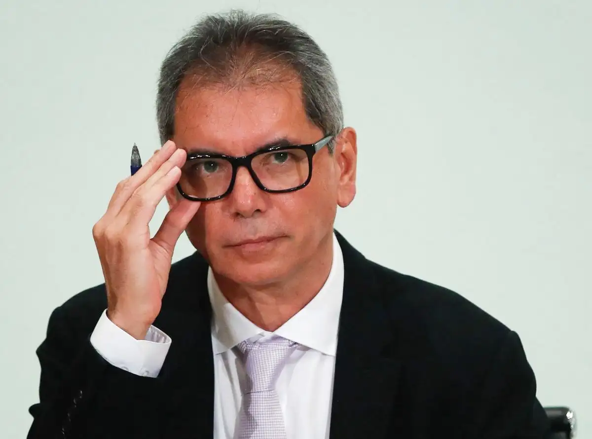 El secretario de Hacienda y Crédito Público, Edgar Amador Zamora, durante la presentación del Paquete Económico 2026, en Palacio Nacional, en la Ciudad de México, el 9 de septiembre de 2025.