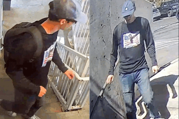 Fotos de una persona de interés en la investigación del tiroteo fatal de Charlie Kirk ocurrido el 10 de septiembre de 2025 en la Universidad del Valle de Utah en Orem, Utah. Las autoridades dijeron que tienen imágenes de video del sospechoso y han recuperado un rifle de "alta potencia".