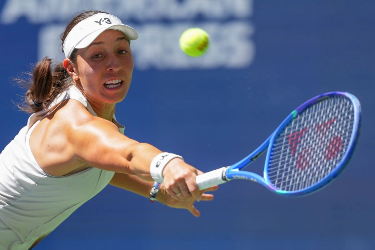 ssica Pegula se impuso a Barbora Krejcíková en 86 minutos por un doble 6-3 en el primer juego de cuartos de final en Flushing Meadows, el 2 de septiembre de 2025.