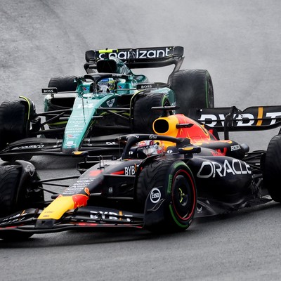 Max Verstappen se sentó en lo más alto del podio en Monza por tercera vez en su carrera.