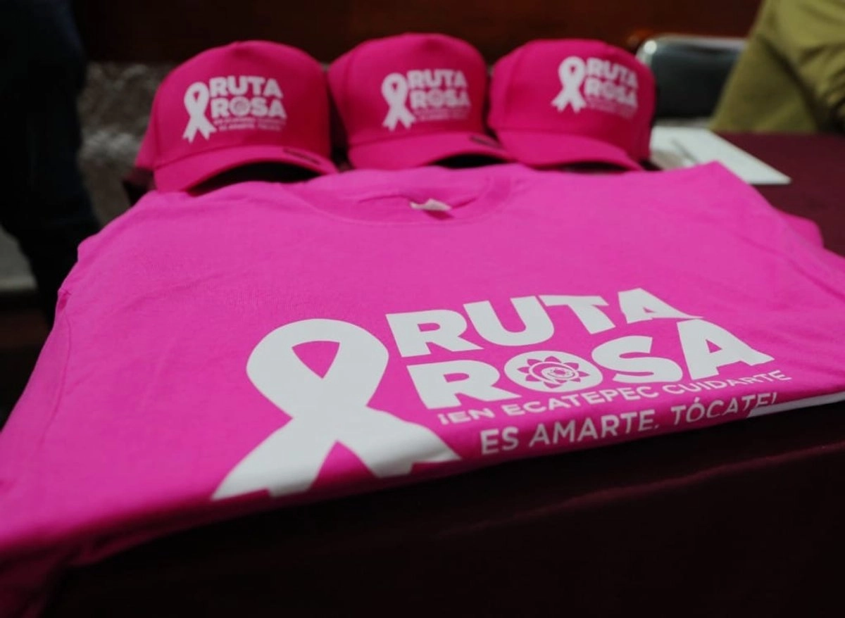 La estrategia 'La Ruta Rosa' llevará más de 2 mil mastografías a 39 comunidades de Ecatepec durante este mes.