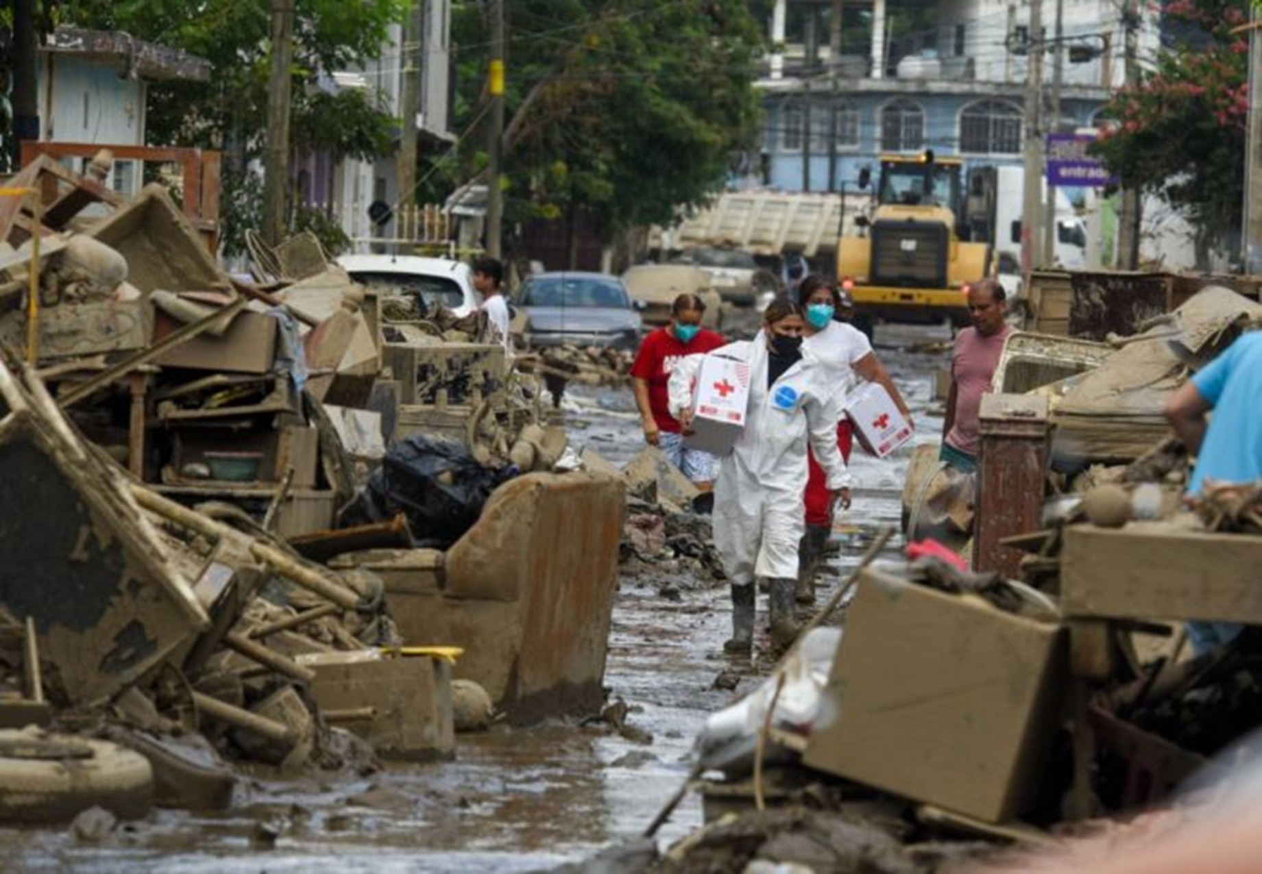 La entidad con mayor número de decesos causadas por las fuertes lluvias es Veracruz, al sumar 34 en total. La cifra de desaparecidos a nivel nacional es de 48.