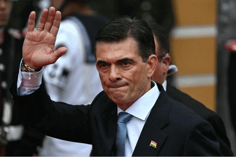 Rodrigo Paz Pereira jurametó como nuevo presidente de Bolivia, el 8 de noviembre de 2025.
