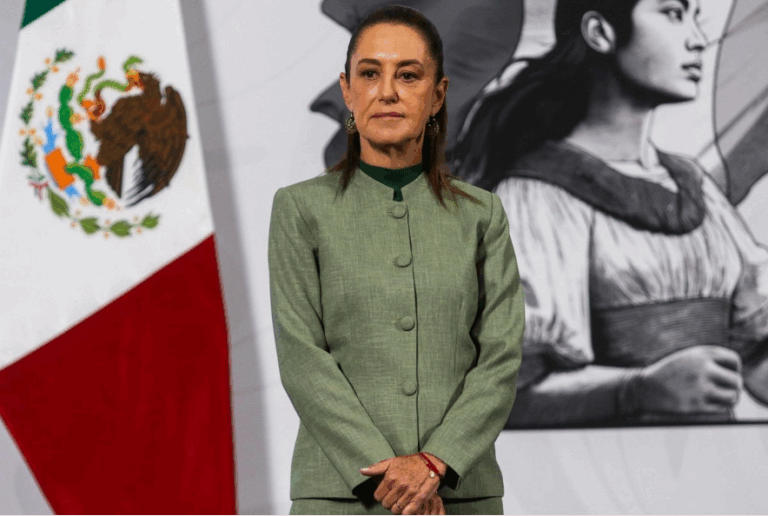 La presidenta Claudia Sheinbaum.