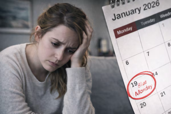 El término Blue Monday se utiliza para referirse al tercer lunes de enero y suele describirse como el día más triste del año. Sin embargo, no existe evidencia científica que respalde que una fecha específica concentre un mayor riesgo de depresión o malestar emocional.