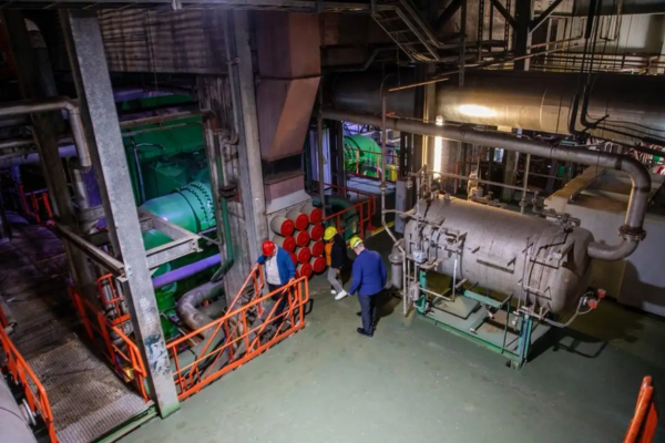 Aspecto de la termoeléctrica Antonio Guiteras, en Cuba.