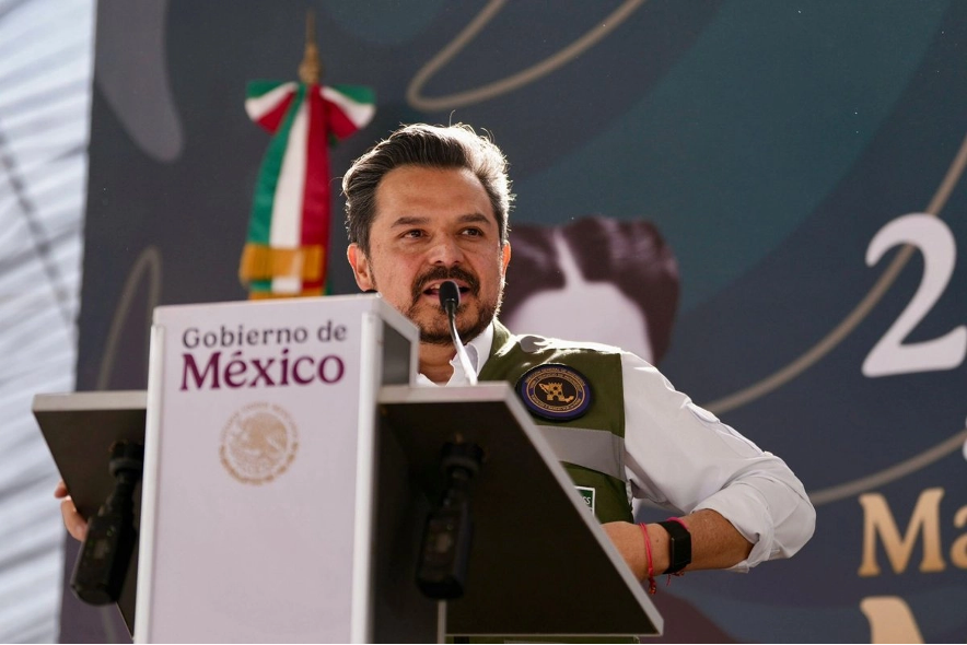 El director del IMSS, Zoé Robledo, dijo que se trata de un torneo a nivel nacional que comenzará primeramente con torneos estatales. Imagen del 21 de febrero de 2026. 