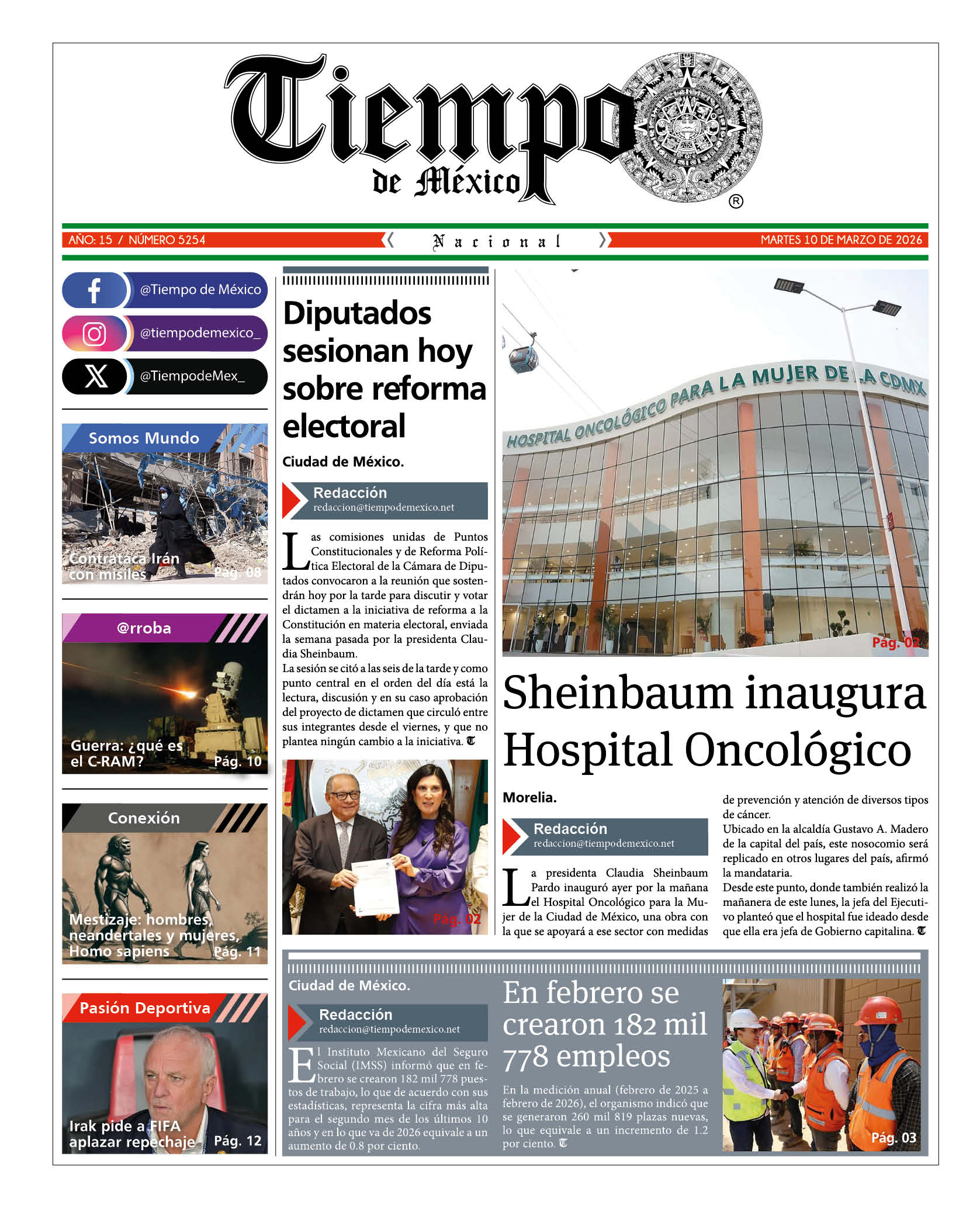 Edición 10 de Marzo 2026