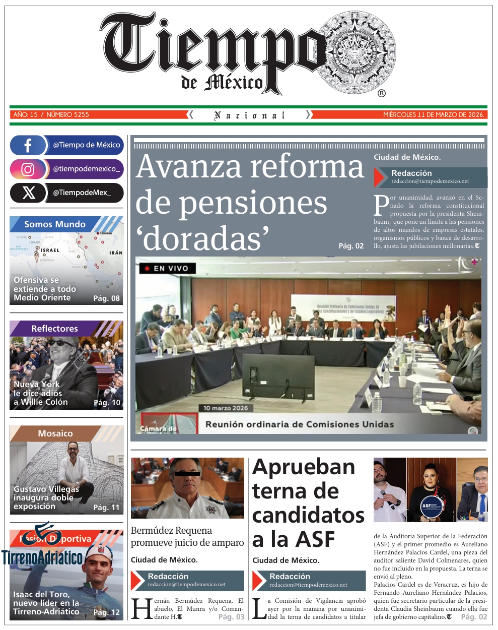 Edición 11 de Marzo 2026