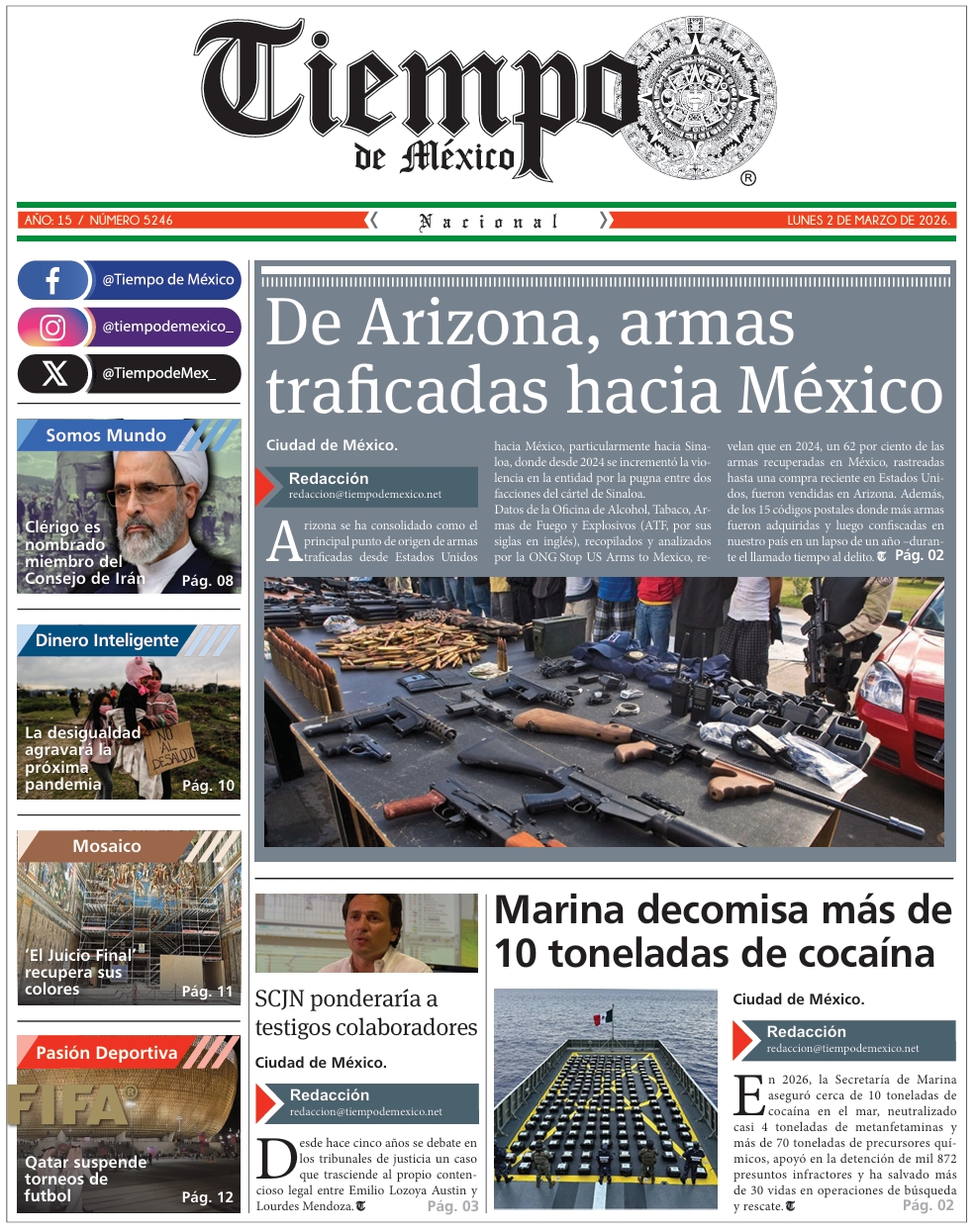 Edición 2 de Marzo 2026