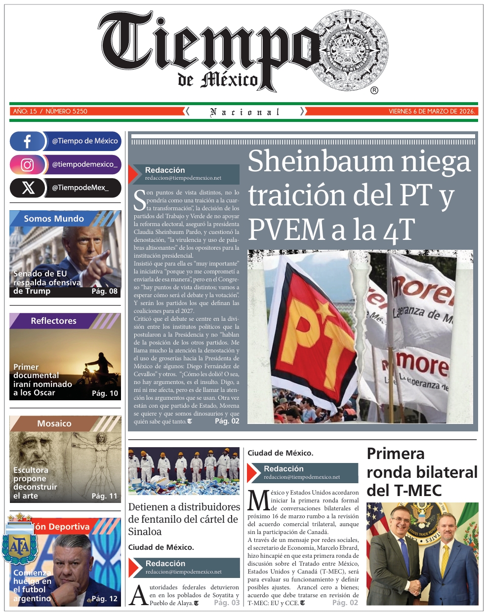 Edición 6 de Marzo 2026