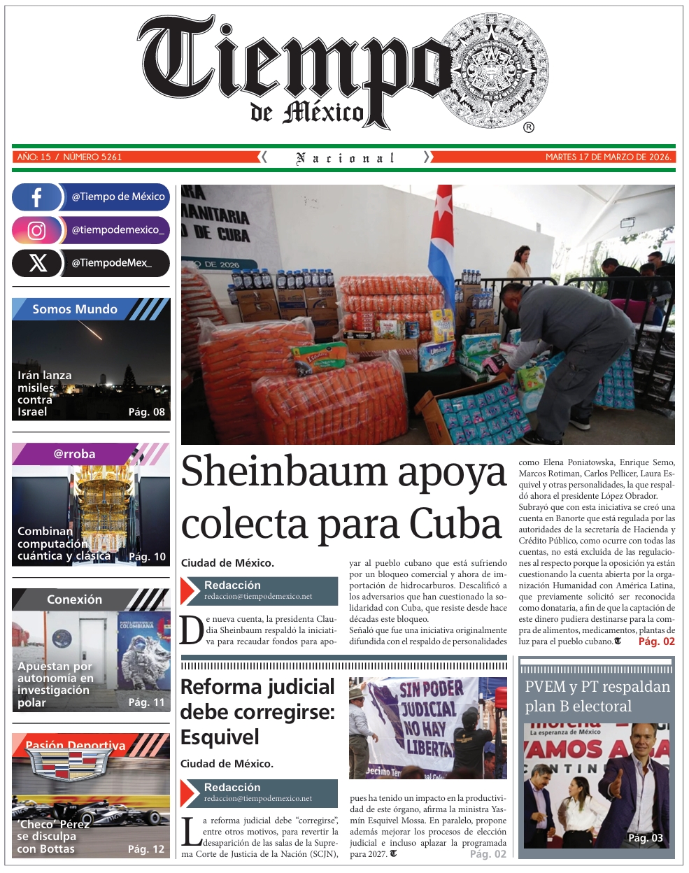 Edición 18 de Marzo 2026