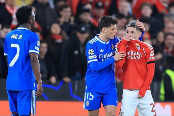 El jugador del Benfica no podrá disputar el partido de vuelta de Champions League ante el Real Madrid tras los supuestos insultos racistas al brasileño Vinicius en el de ida.